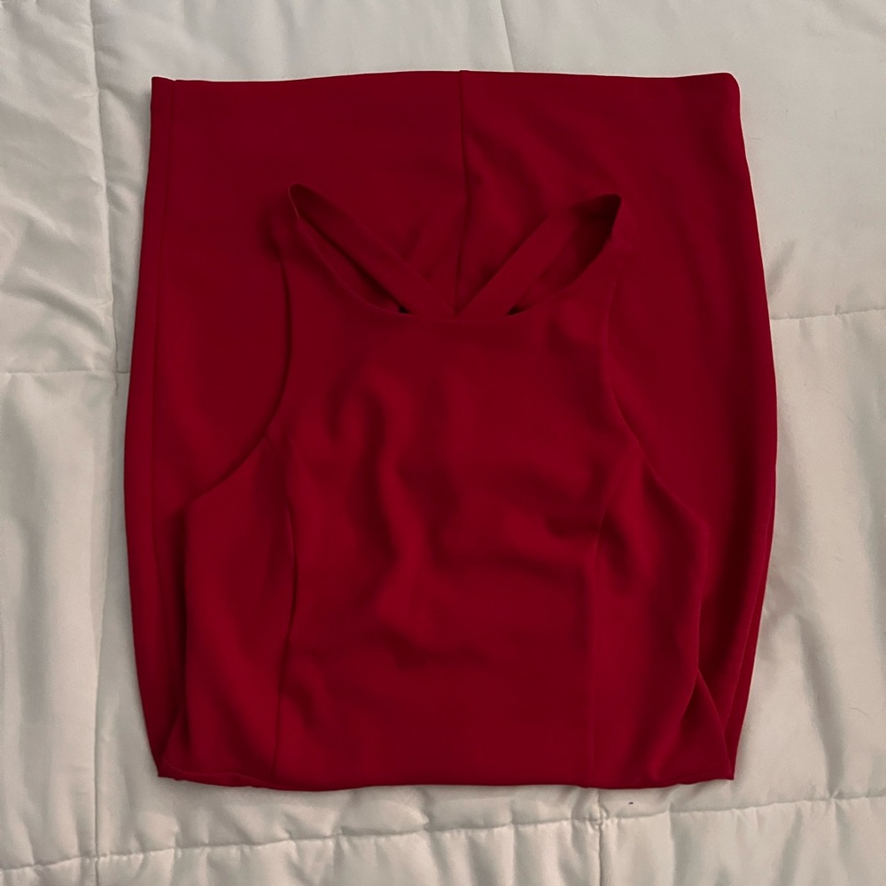 Express Red Sexy Dress
